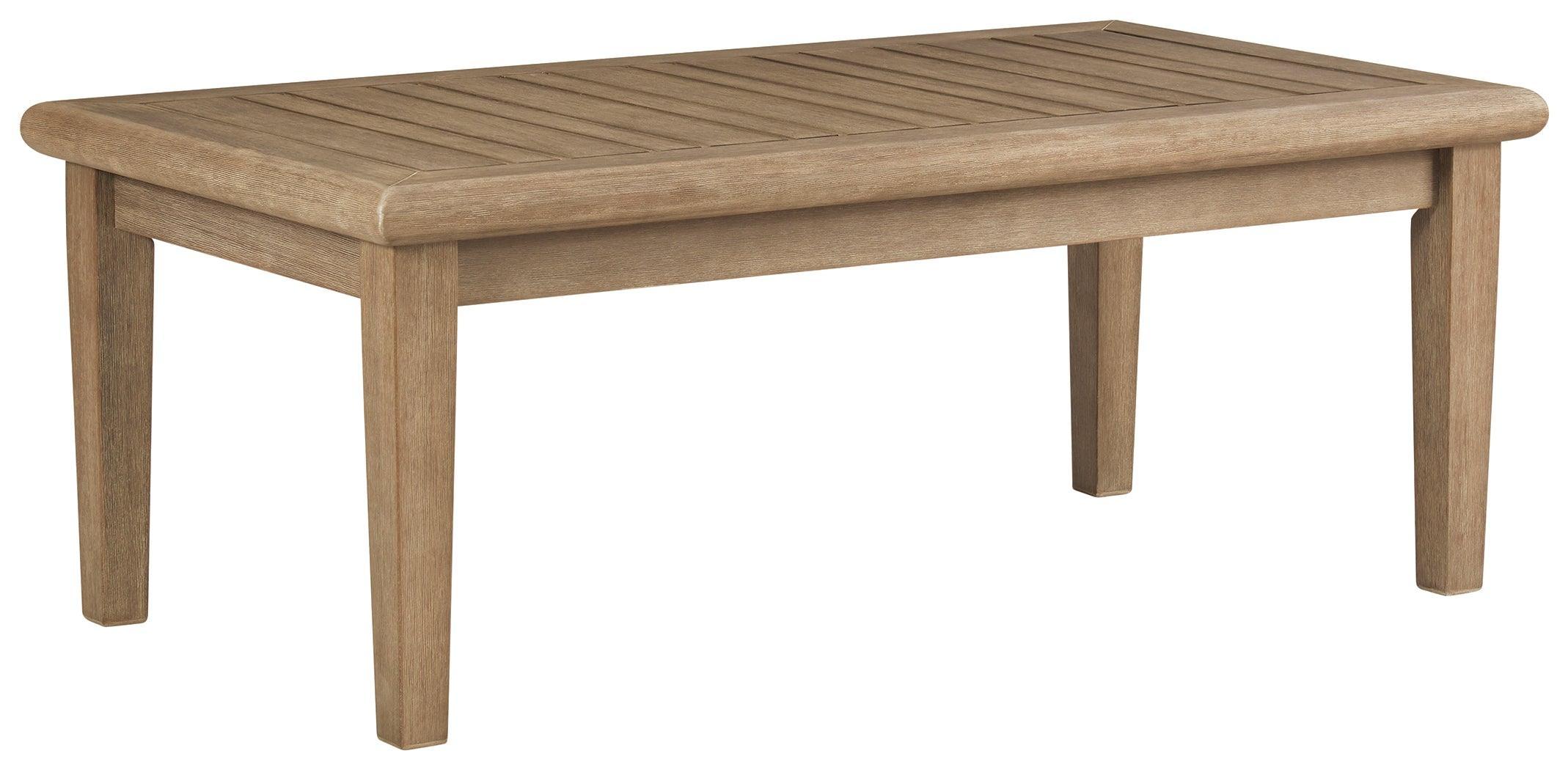 Gerianne Grayish Brown Coffee Table - Image 2