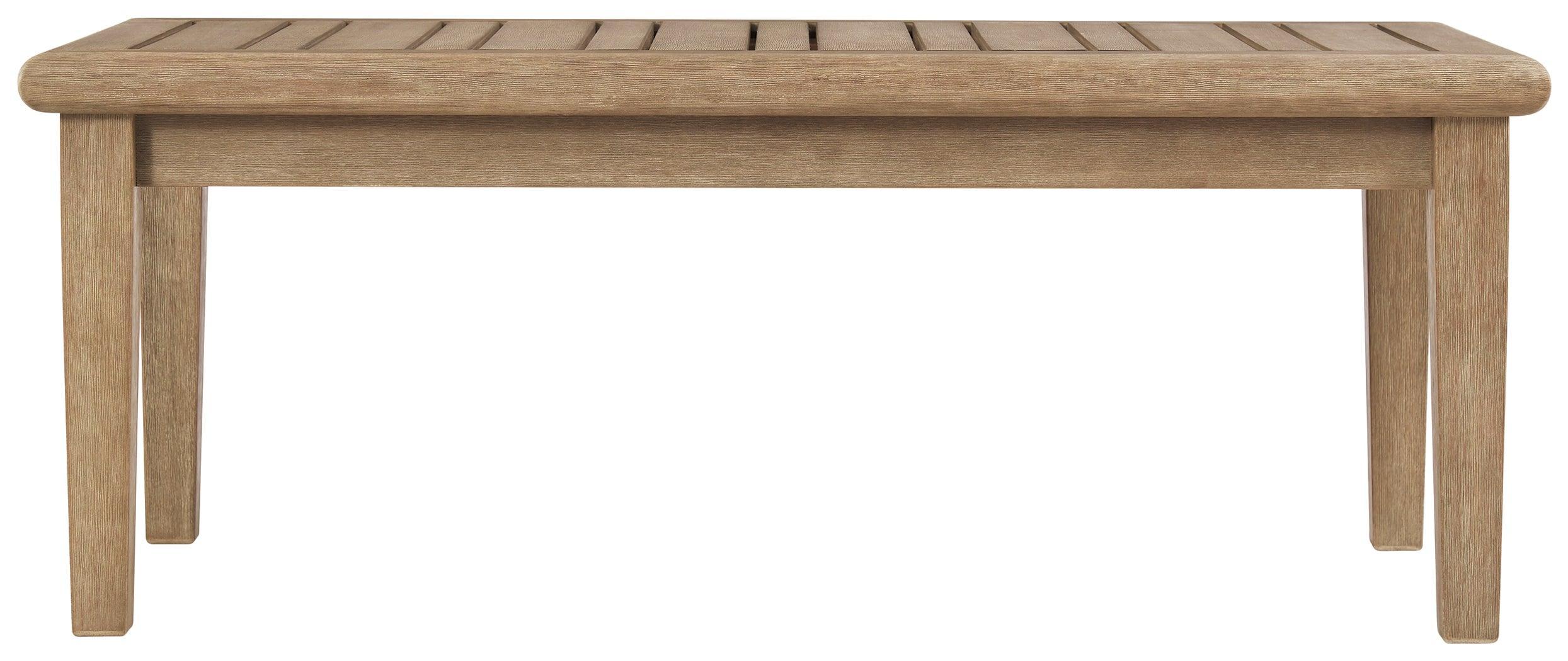 Gerianne Grayish Brown Coffee Table - Image 3