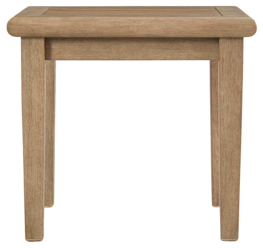Gerianne Grayish Brown End Table - Image 3