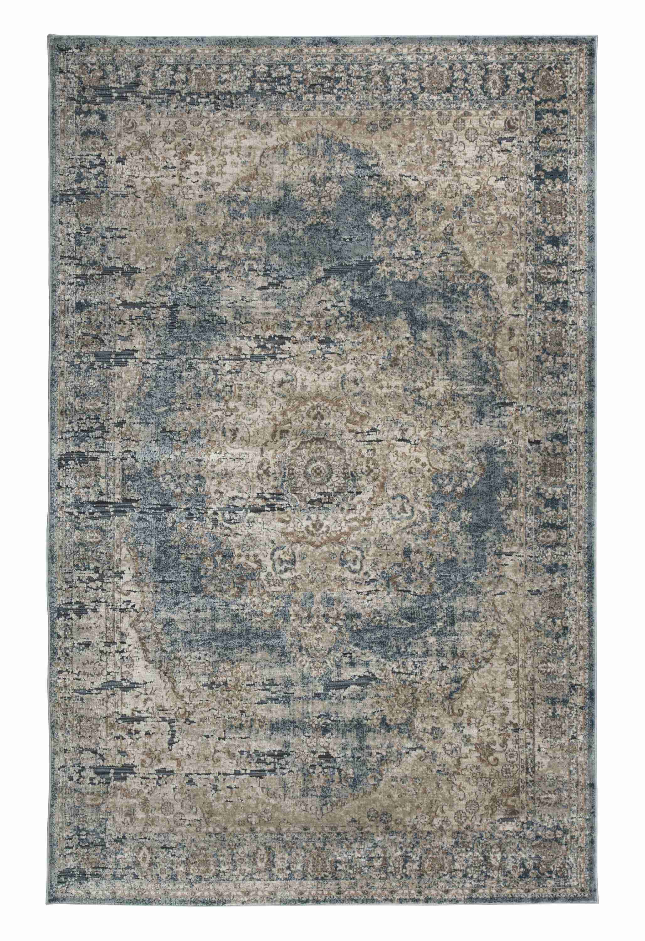 South Blue Beige 5' X 7' Rug - Image 2