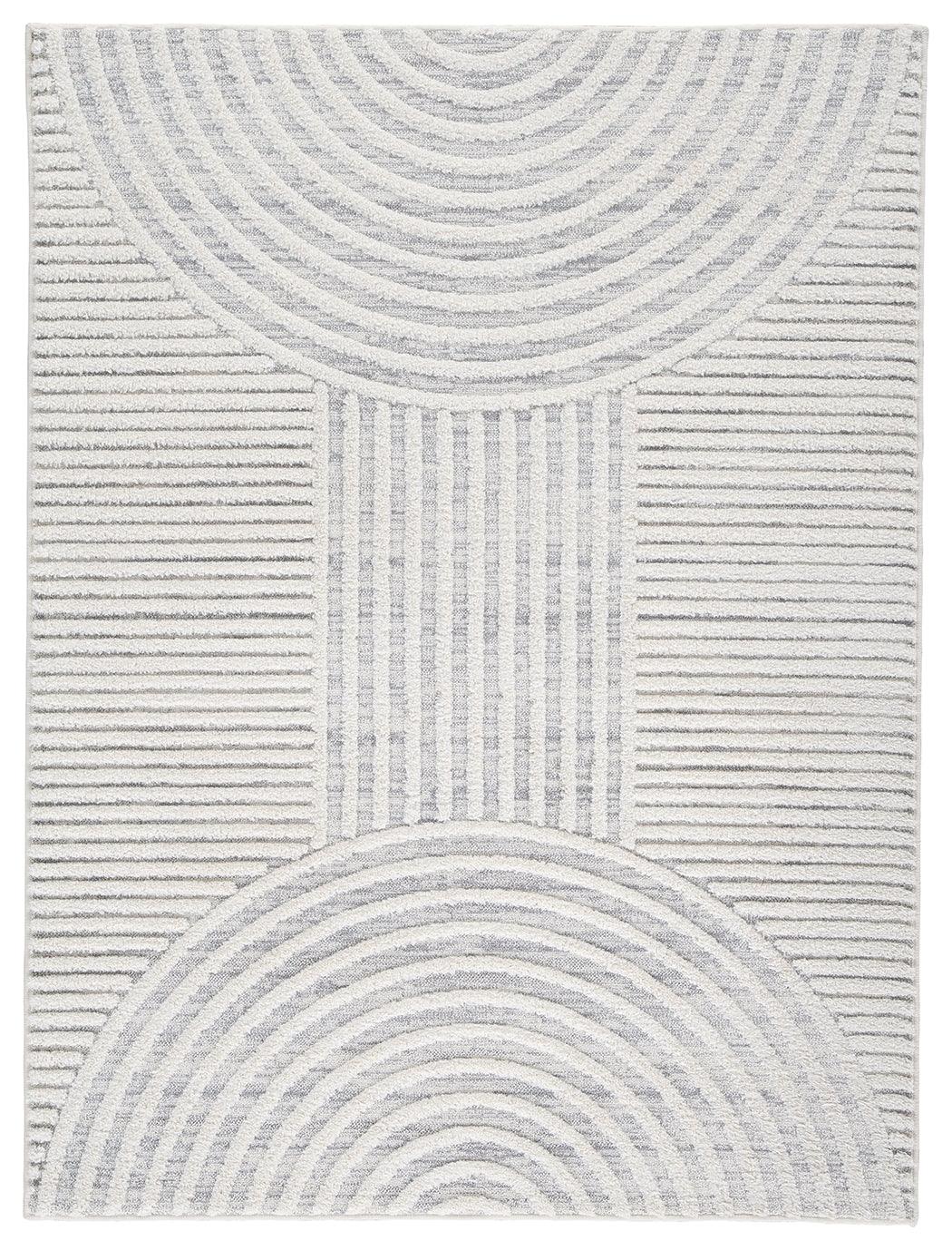 Lambworth Gray Cream 5'3" X 7' Rug - Image 2