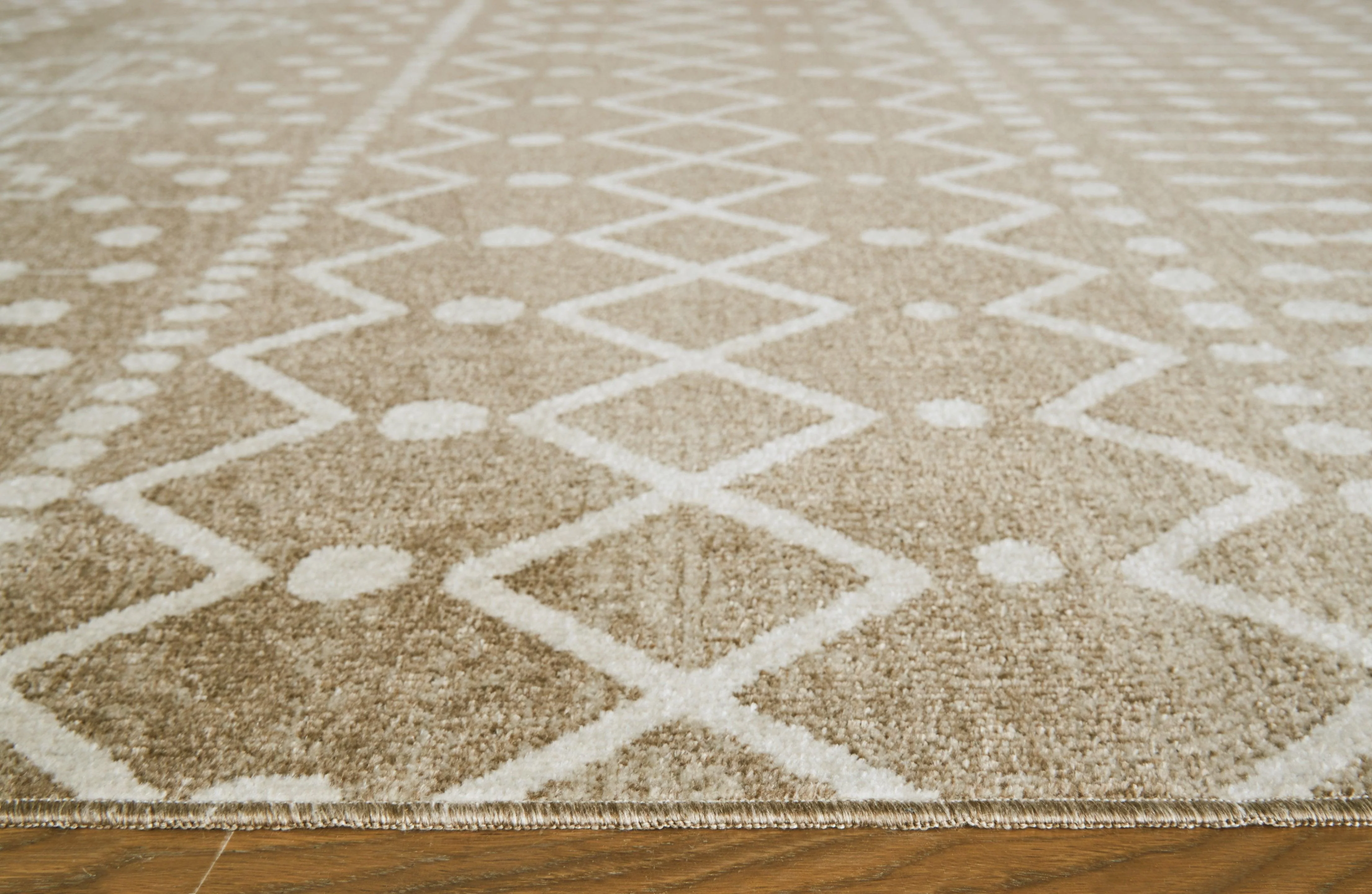 Bunchly Tan Brown Cream 8' X 10' Rug - Image 3