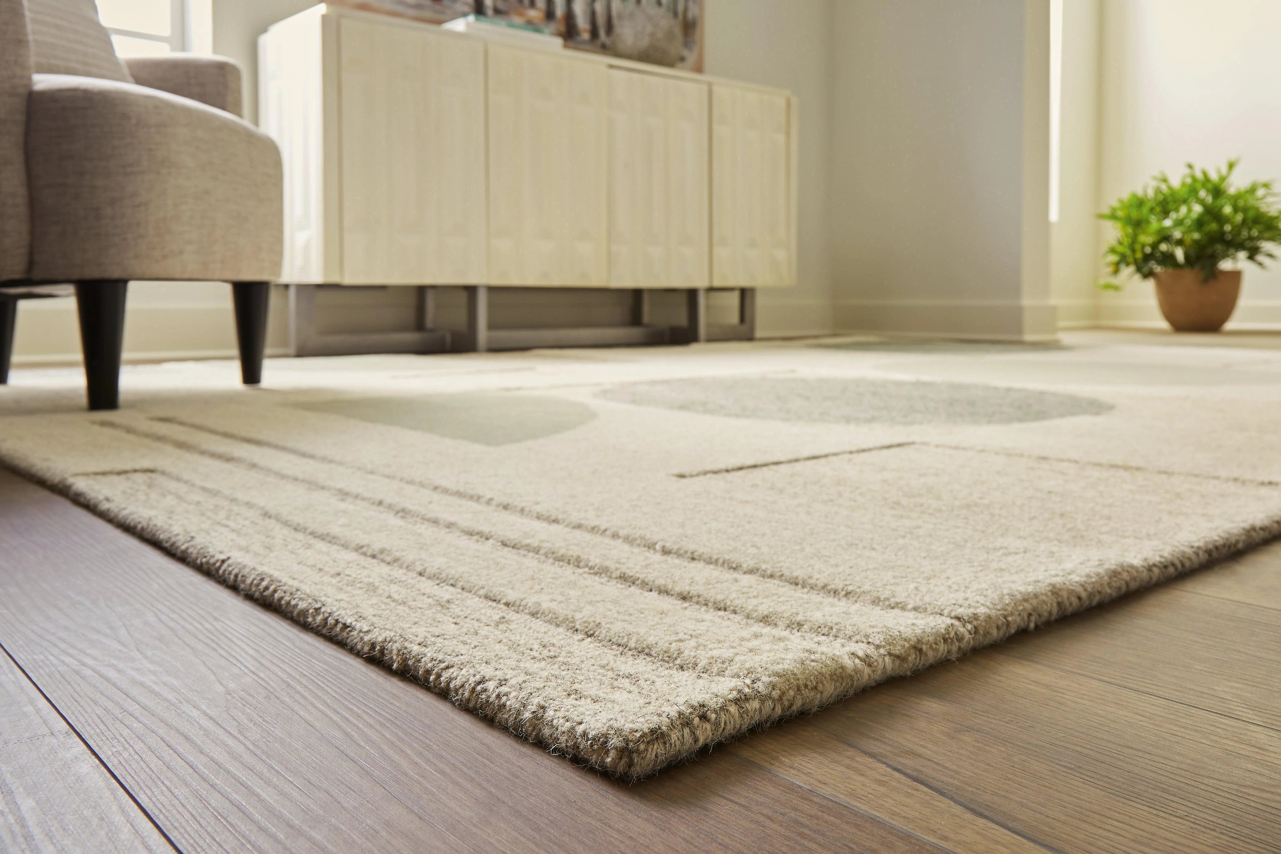 Dallane Linen Blue Green 8' X 10' Rug - Image 3