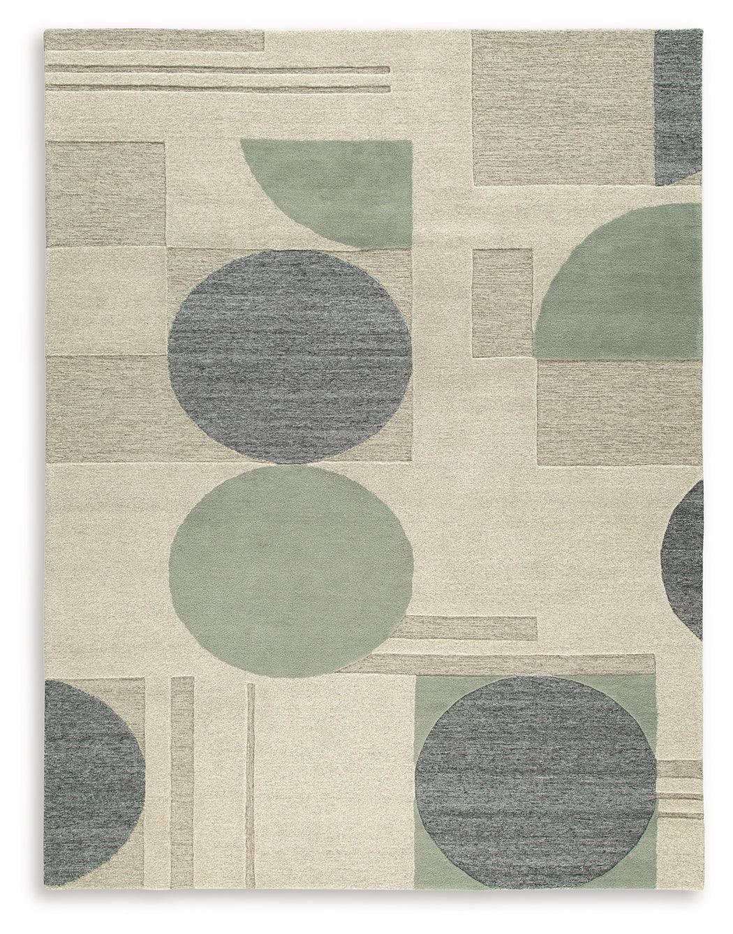 Dallane Linen Blue Green 8' X 10' Rug - Image 2