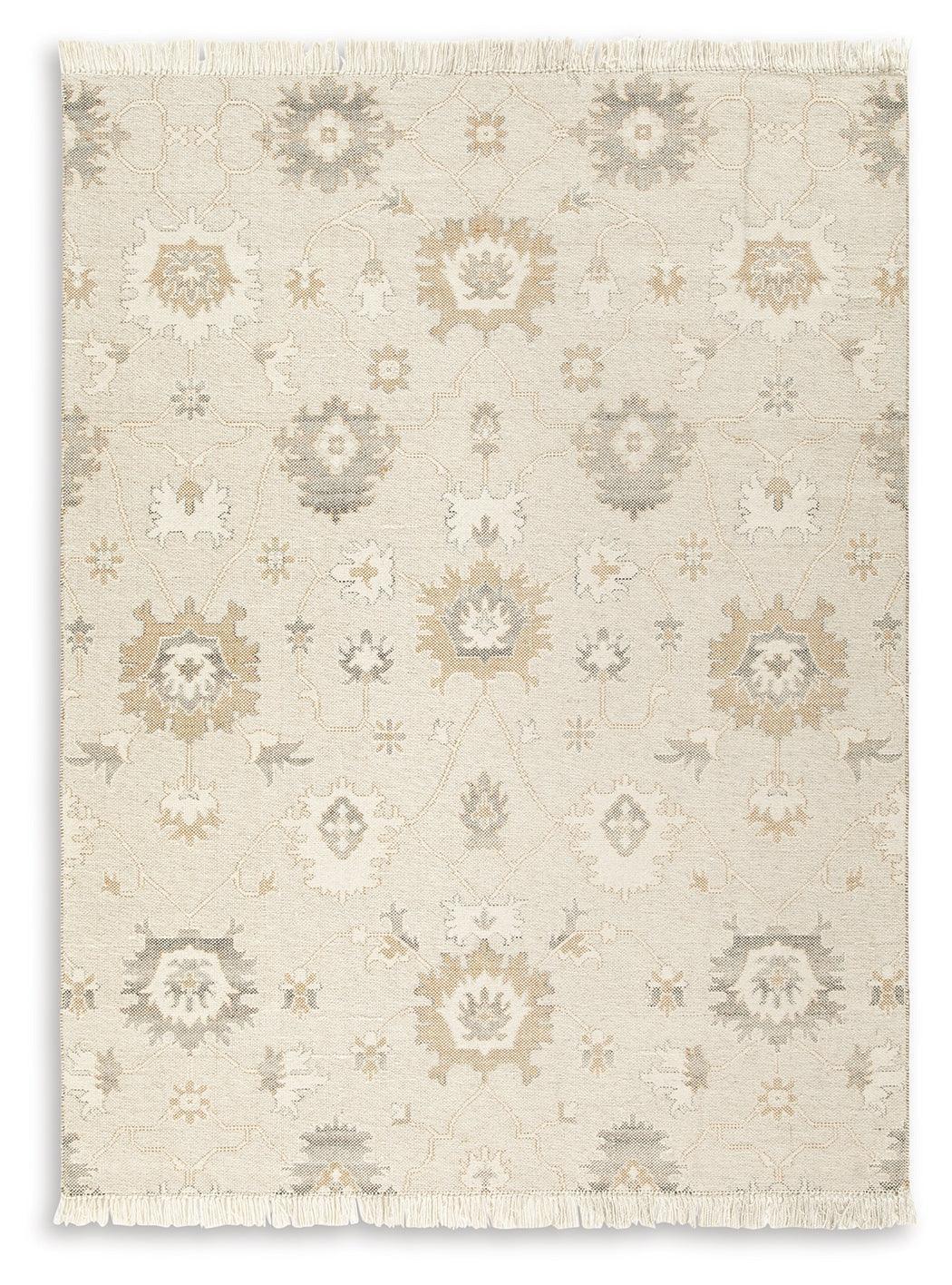 Calkin Linen Gray Caramel 8' X 10' Rug - Image 2