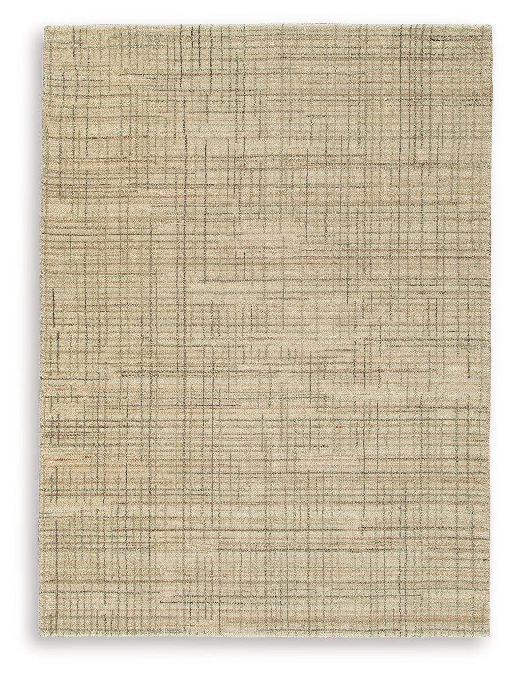Janston Ivory Gray Tan Medium Rug - Image 2
