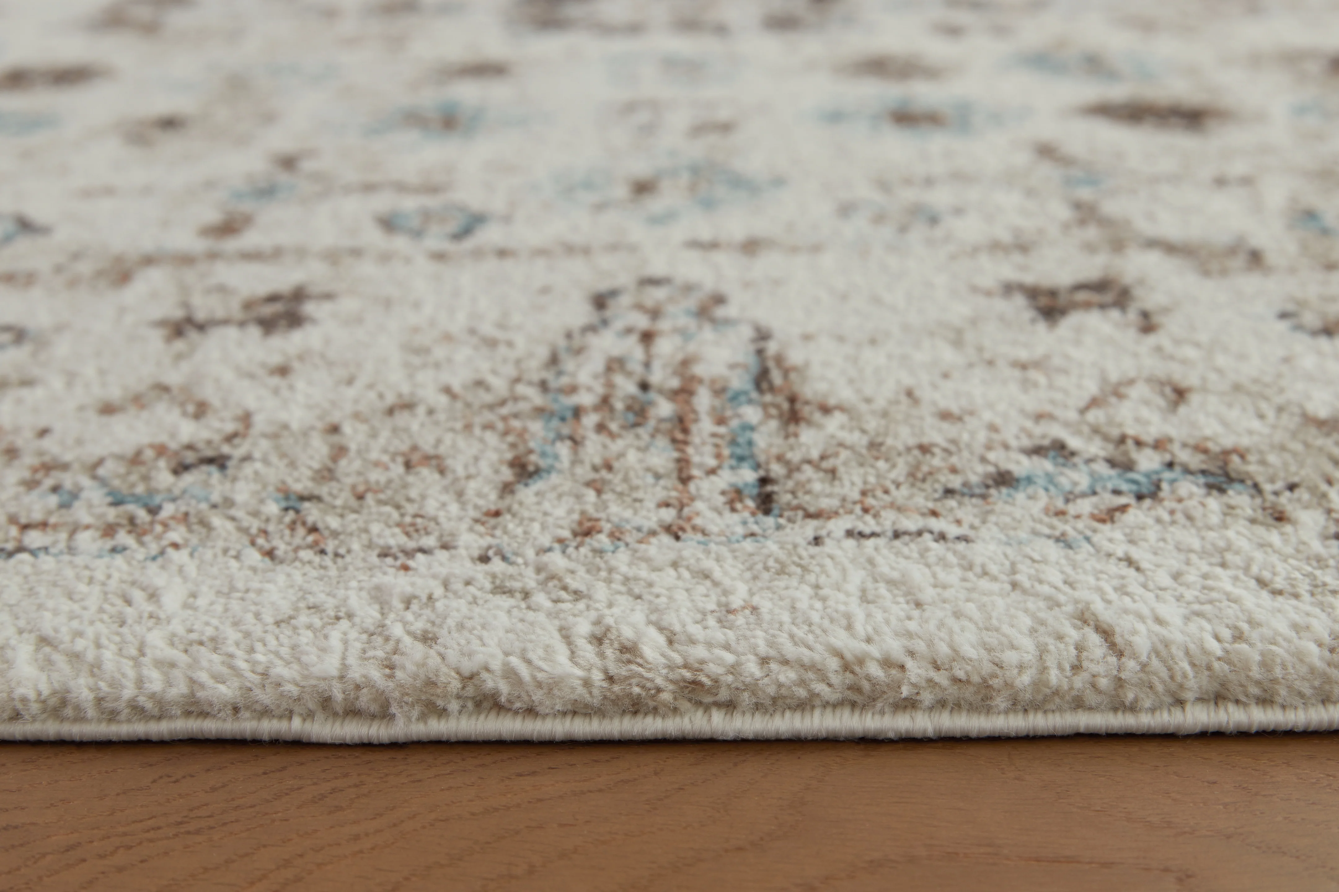 Jossler Ivory/Brown/Teal 8' x 10' Rug - Image 3