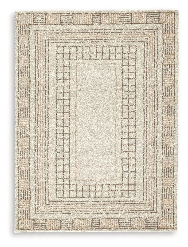 Idaman Taupe/Brown Medium Rug - Image 2