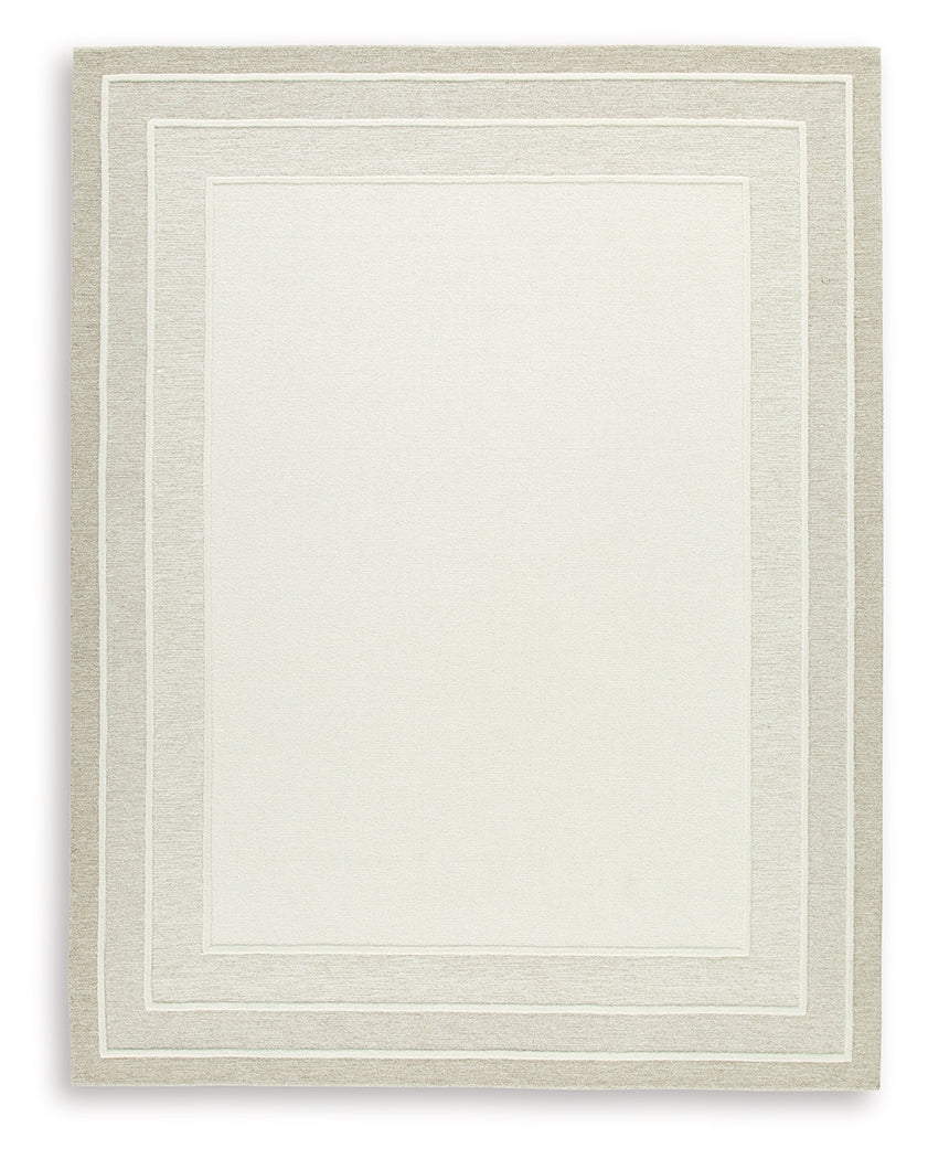 Teelgan Ivory/Tan Large Rug - Image 2