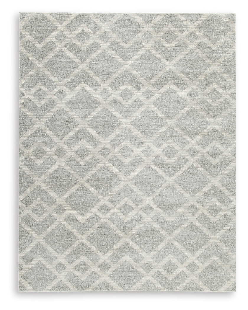 Unawick Gray/Ivory Large Rug - Image 2