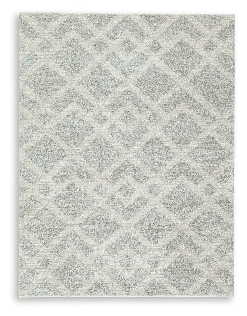 Unawick Gray/Ivory Medium Rug - Image 2
