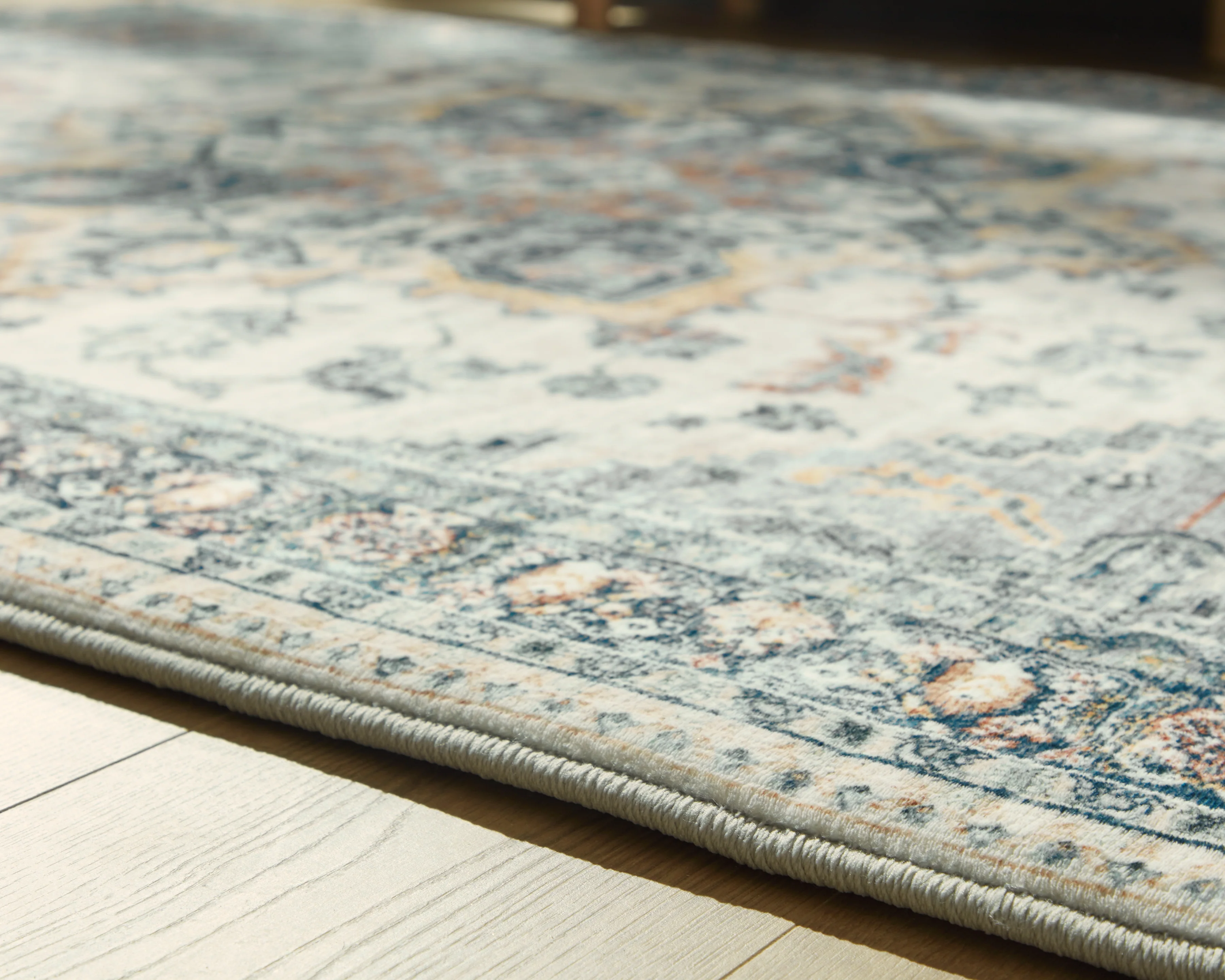 Wallney Multi 7'6" X 9'6" Memory Foam Area Rug - Image 3