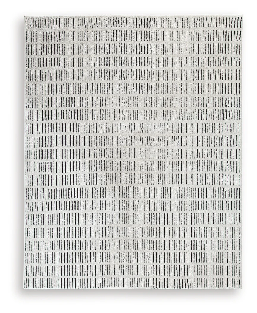 Turinwith Ivory/Black 7'10" x 9'10" Area Rug - Image 2