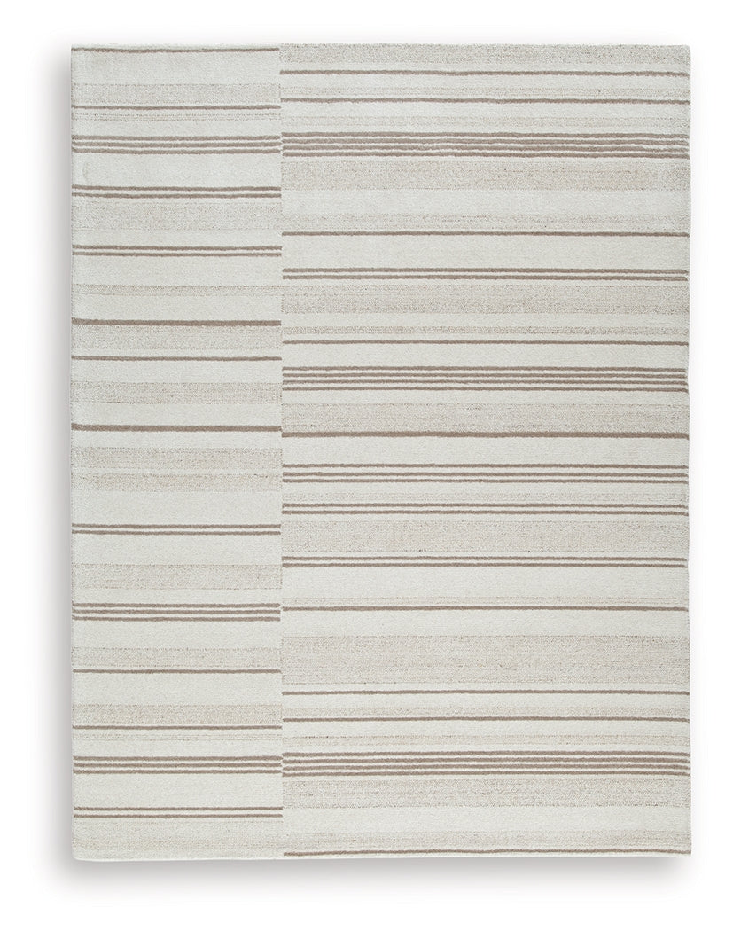 Gadence Ivory/Tan 7'8" x 10' Area Rug - Image 2