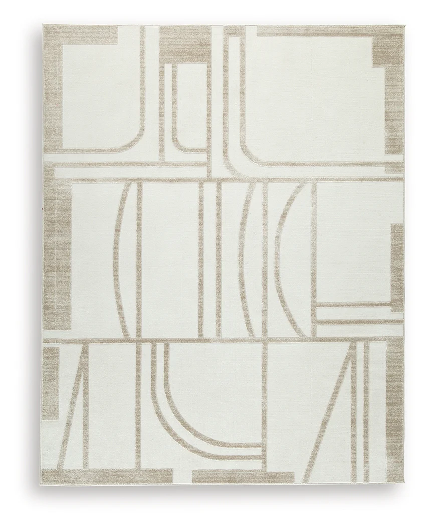 Farongrove Ivory/Beige 7'10" x 10' Area Rug - Image 2