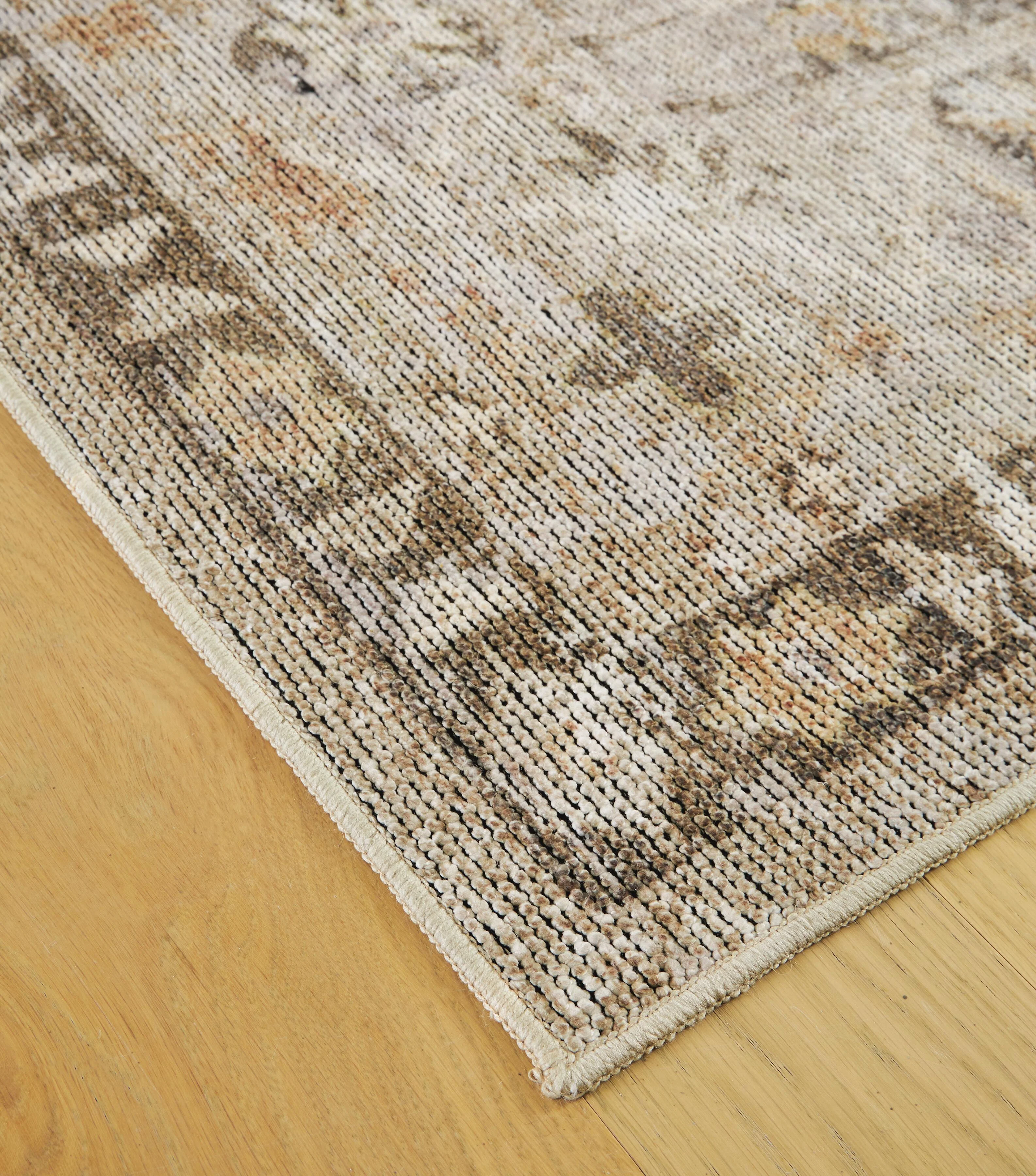 Livdon Brown/Beige/Gray Washable Large Rug - Image 3