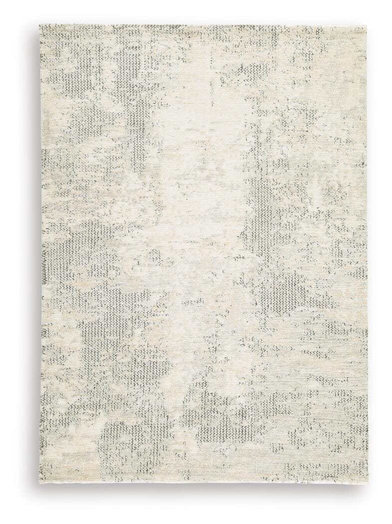Raif Gray/White/Cream Medium Rug - Image 2