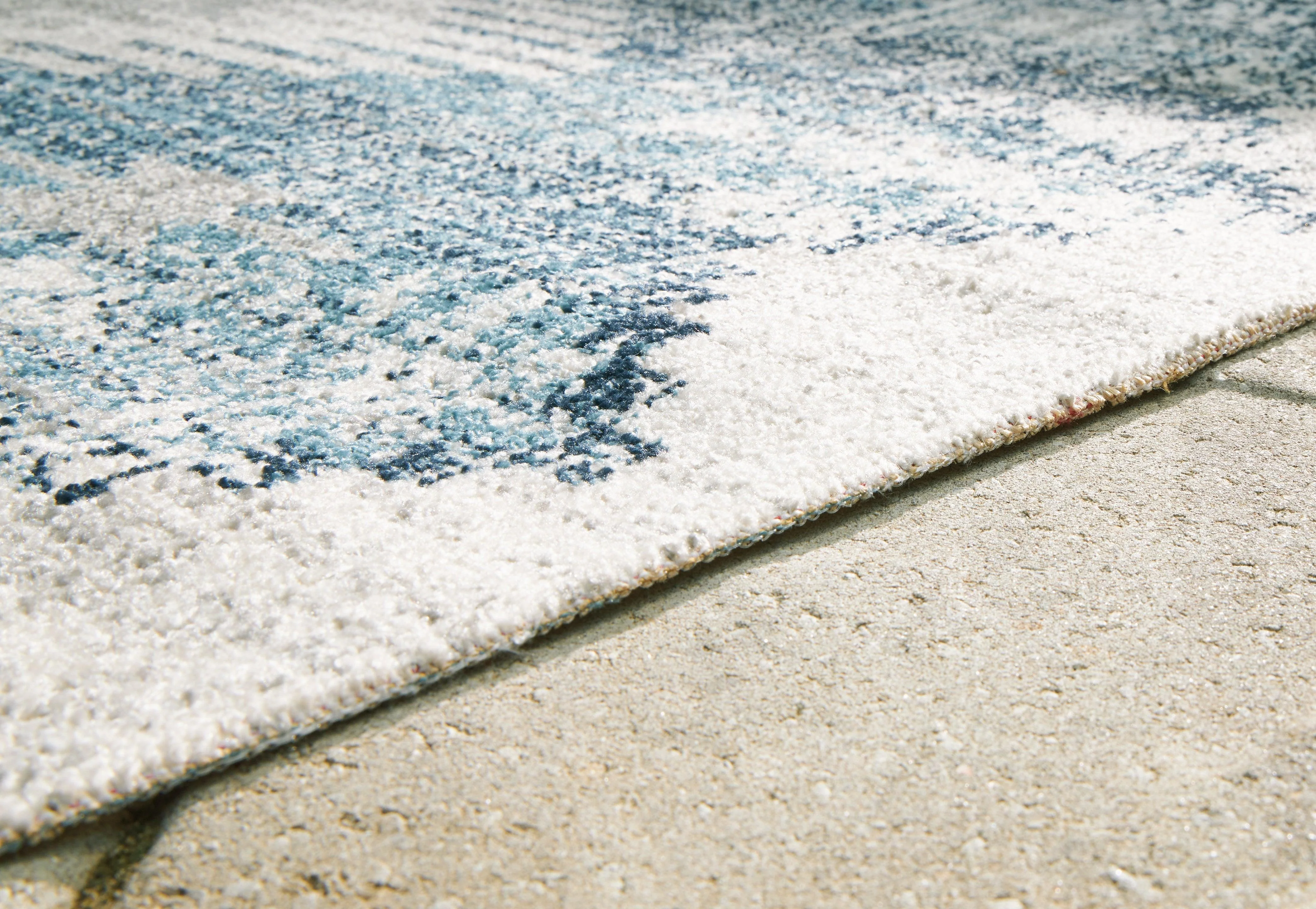 Daddridge Blue Gray Ivory 8' X 10' Rug - Image 3
