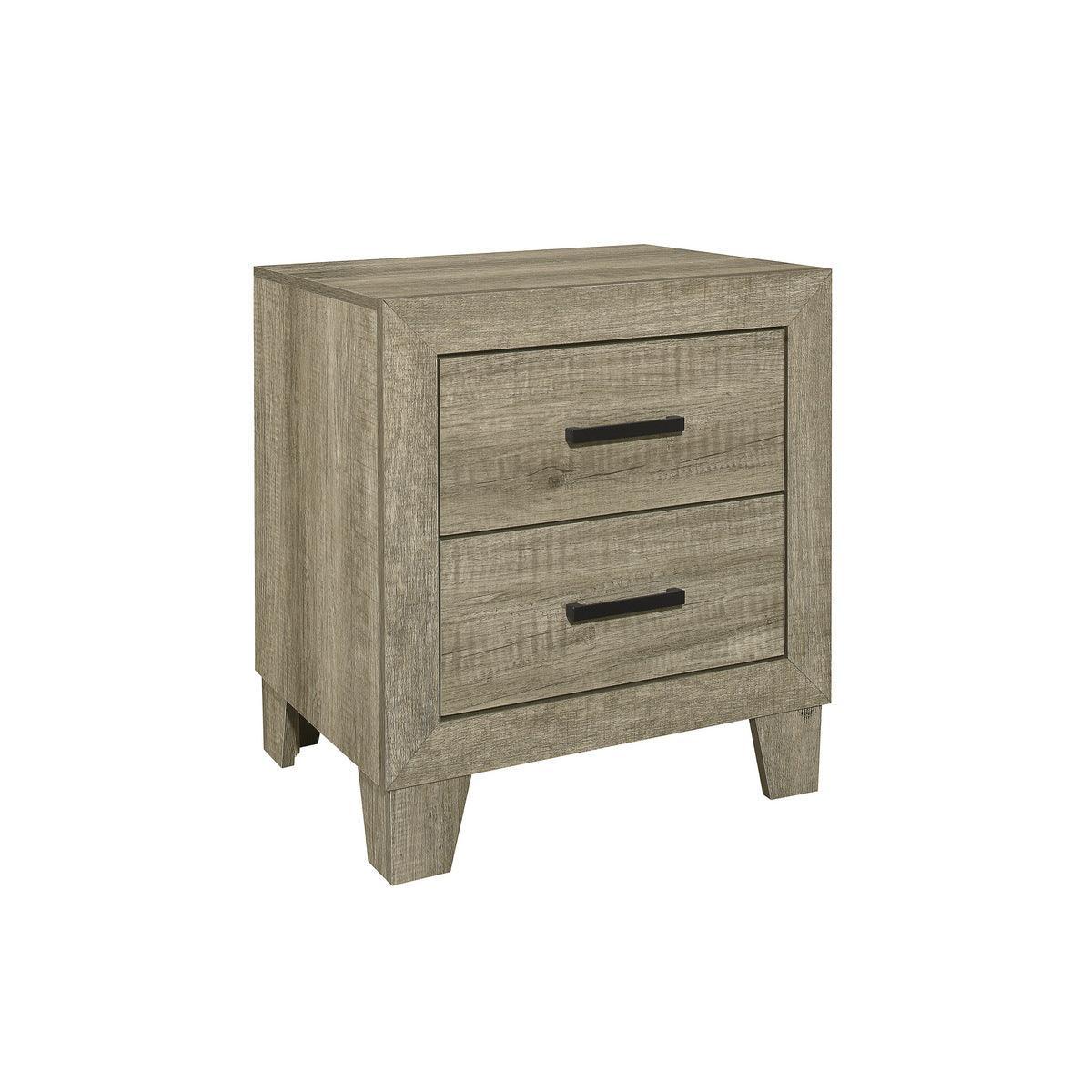 Avenue Light Gray Panel Queen Bedroom Set - Image 3