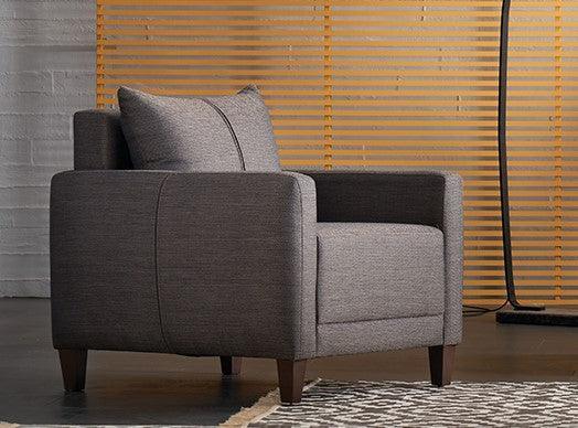 Smart Brown Armchair - Image 3