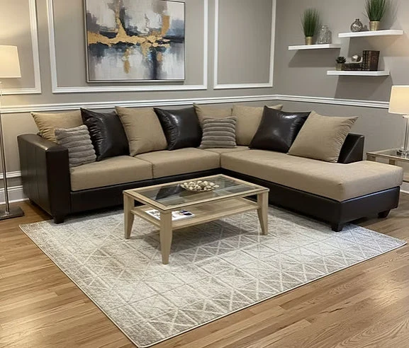Tampa Mocha Sectional - Image 1