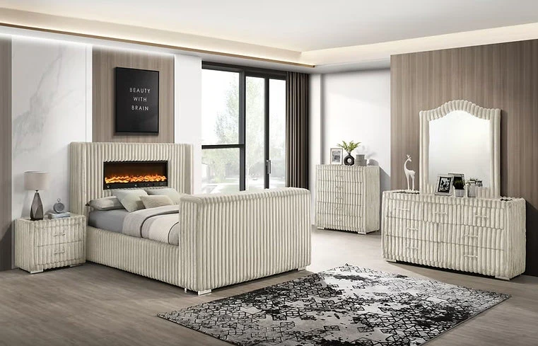 Henley Cream Nightstand - Image 2