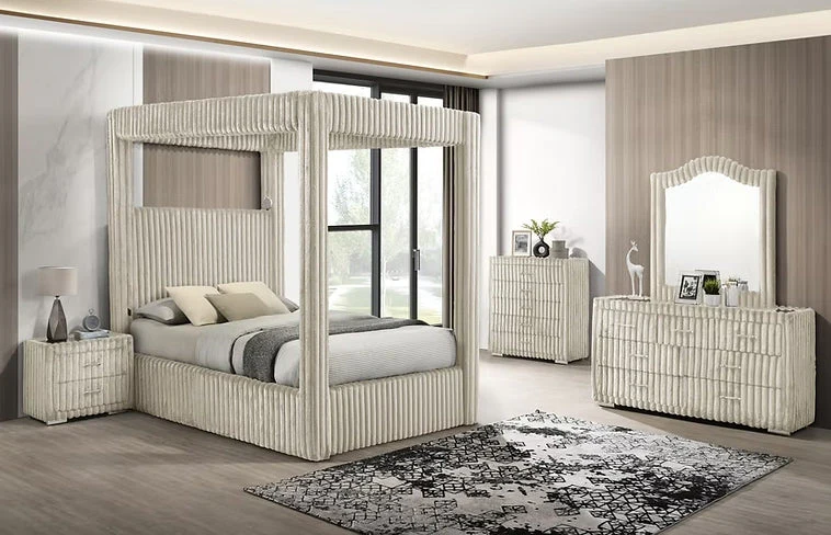 Atlam Henley Cream Nightstand - Image 2