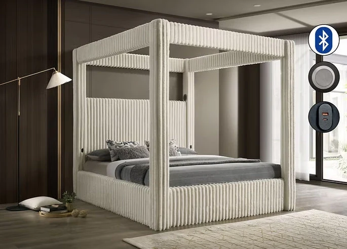 Atlam Henley Cream Nightstand - Image 3
