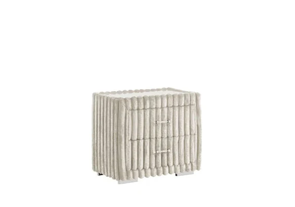 Atlam Henley Cream Nightstand - Image 1