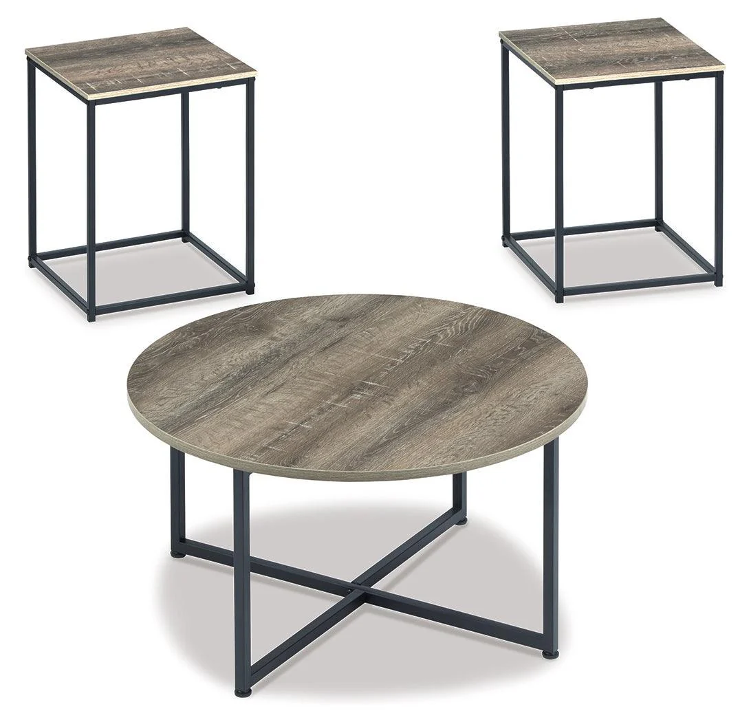 Wadeworth Two-Tone Table (Set of 3) - Image 2