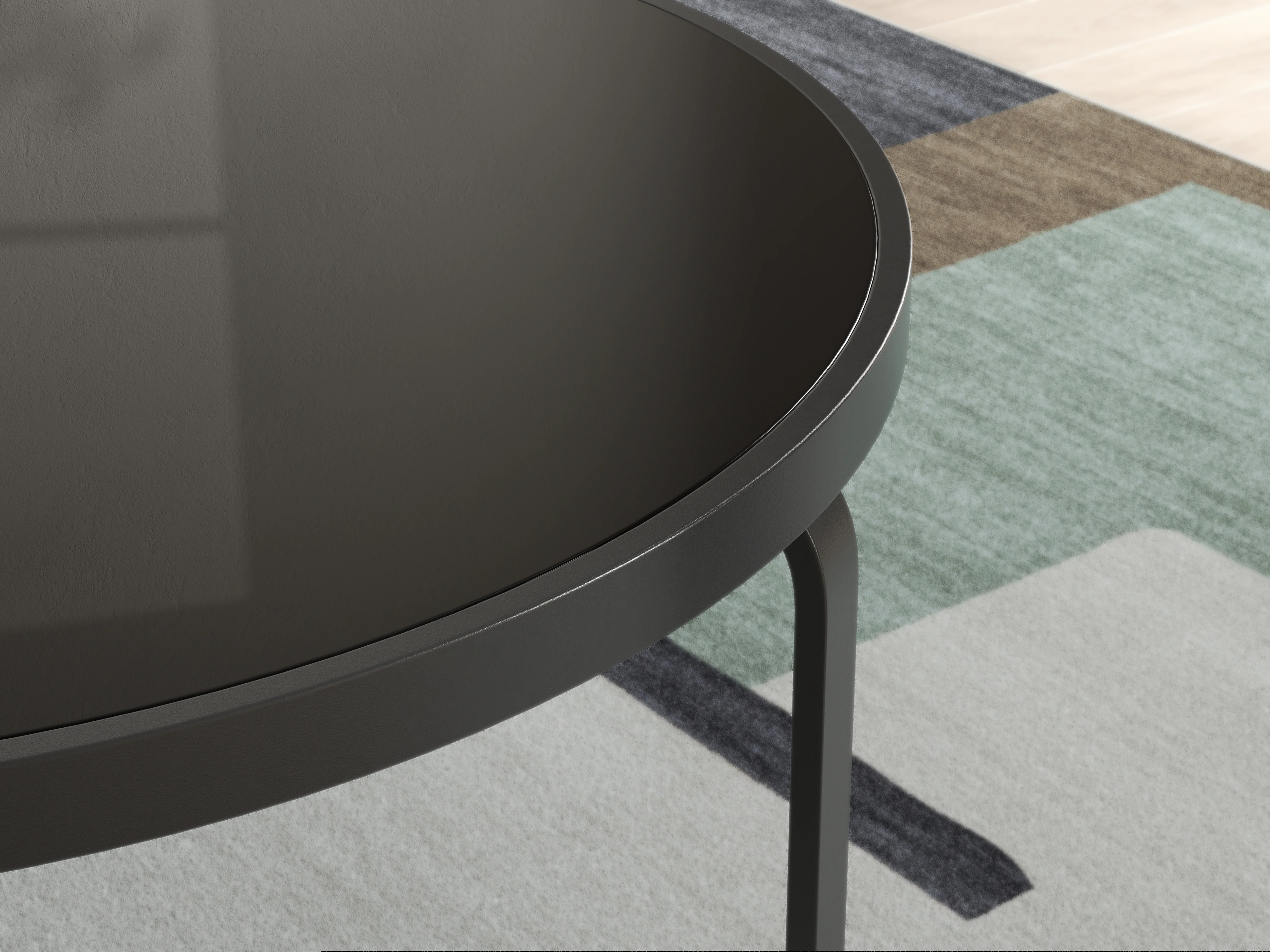Dorylin Black Table (Set of 3) - Image 2