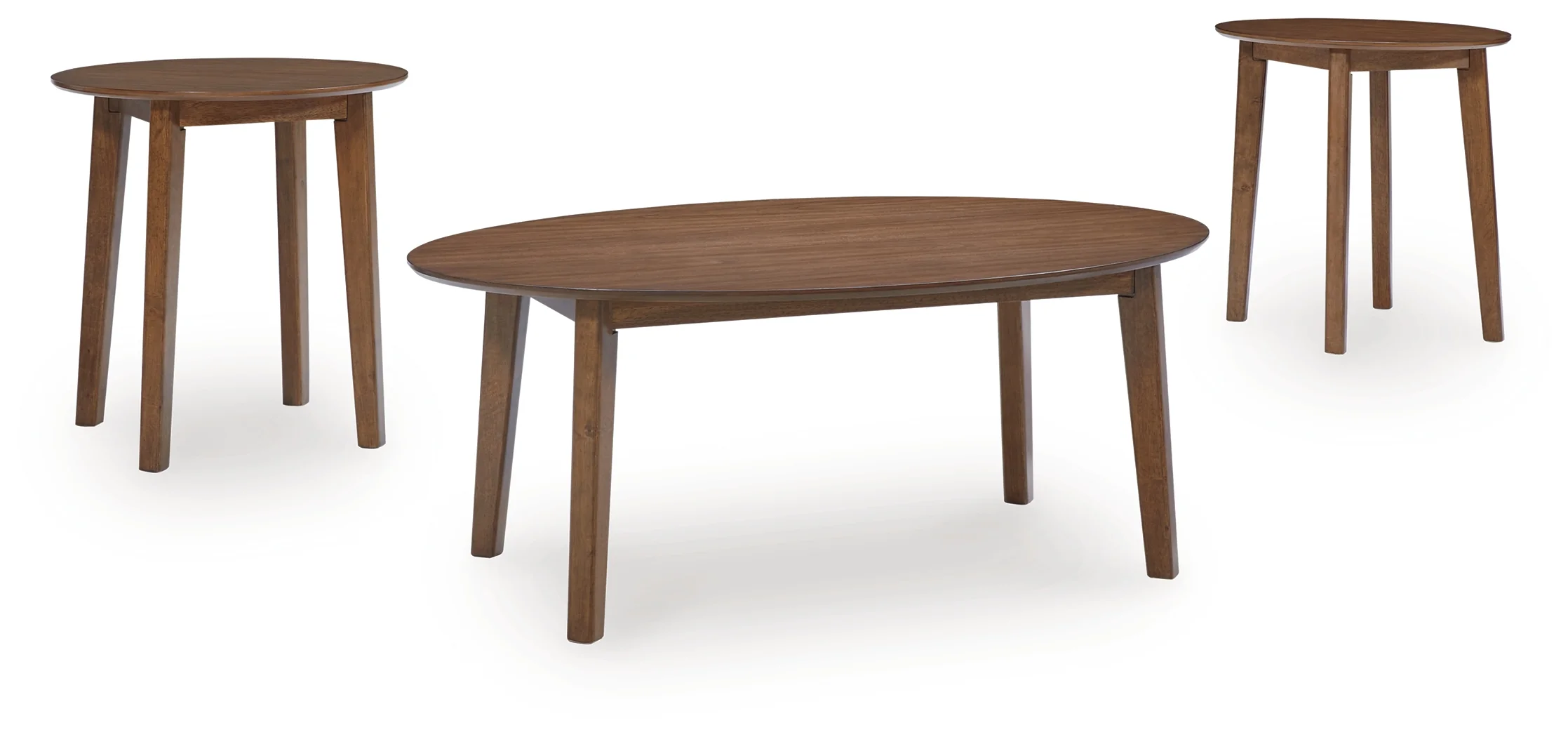 Gordonay Brown Table (Set of 3) - Image 2