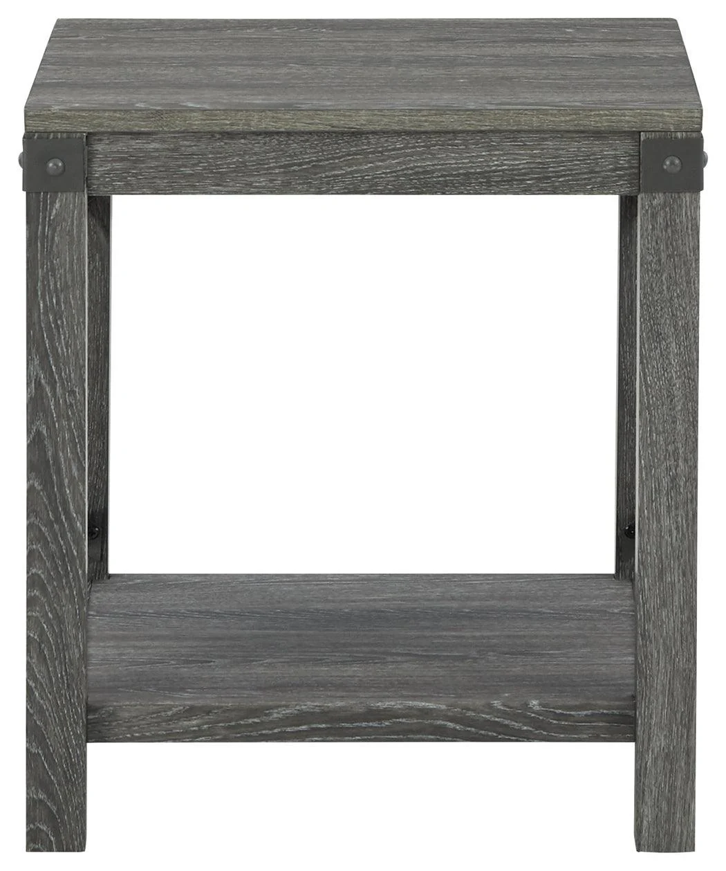 Freedan Grayish Brown End Table - Image 3