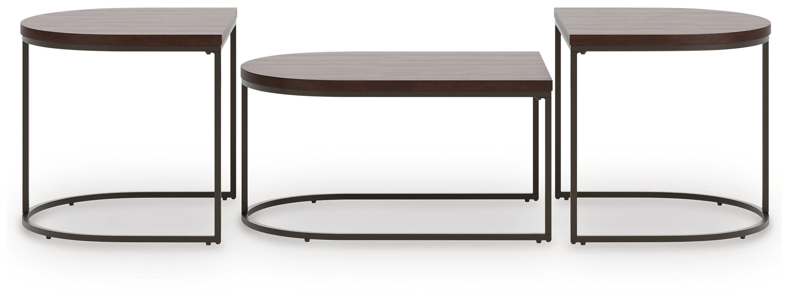 Vanmore Dark Brown Table (Set of 3) - Image 3