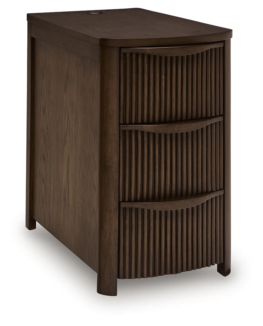 Camdill Dark Brown Chairside End Table - Image 2