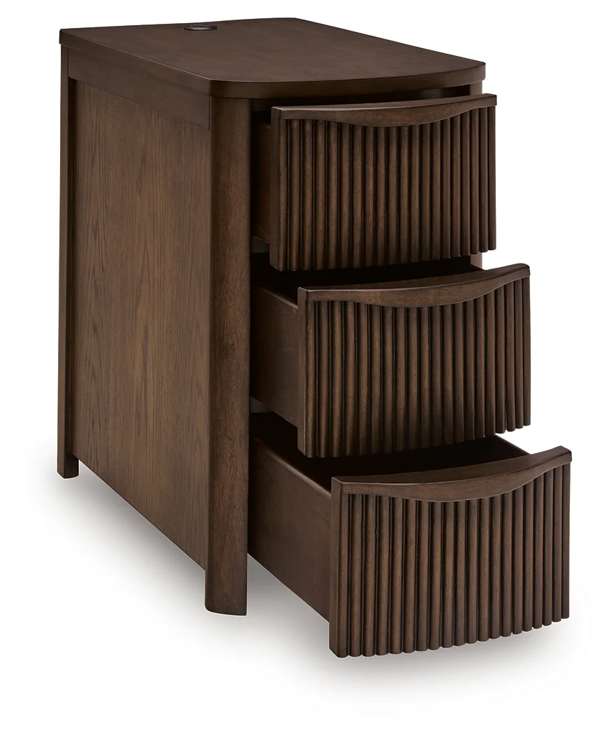 Camdill Dark Brown Chairside End Table - Image 3
