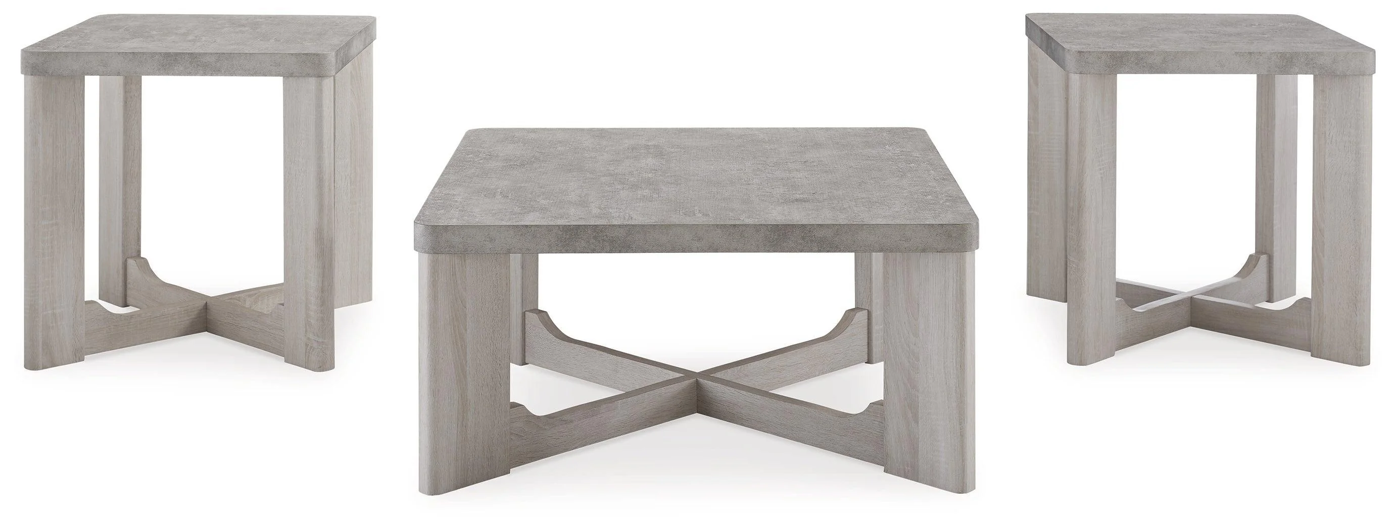 Garnilly Whitewash Table (Set of 3) - Image 3