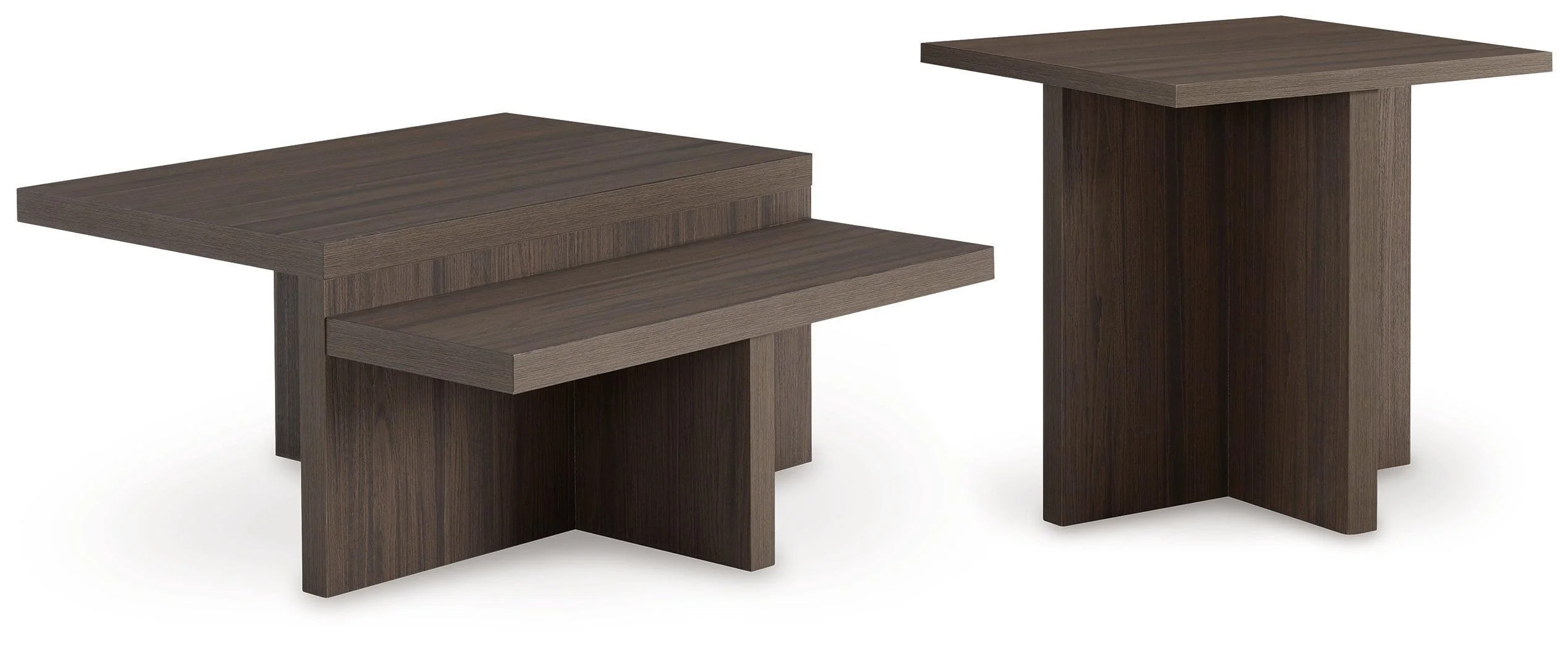 Zendex Brown Table (Set of 2) - Image 2