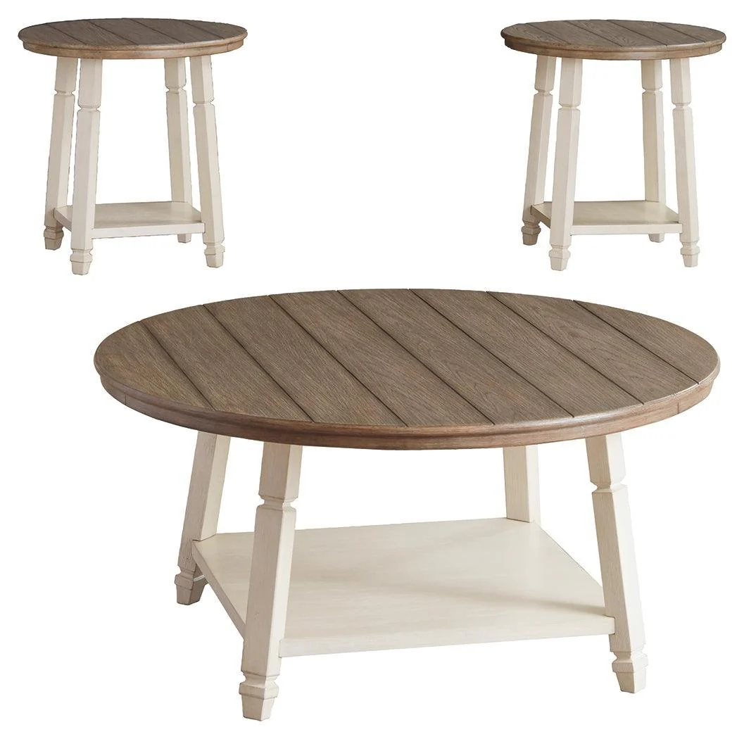 Bolanbrook Two-Tone Table (Set of 3) - Image 2