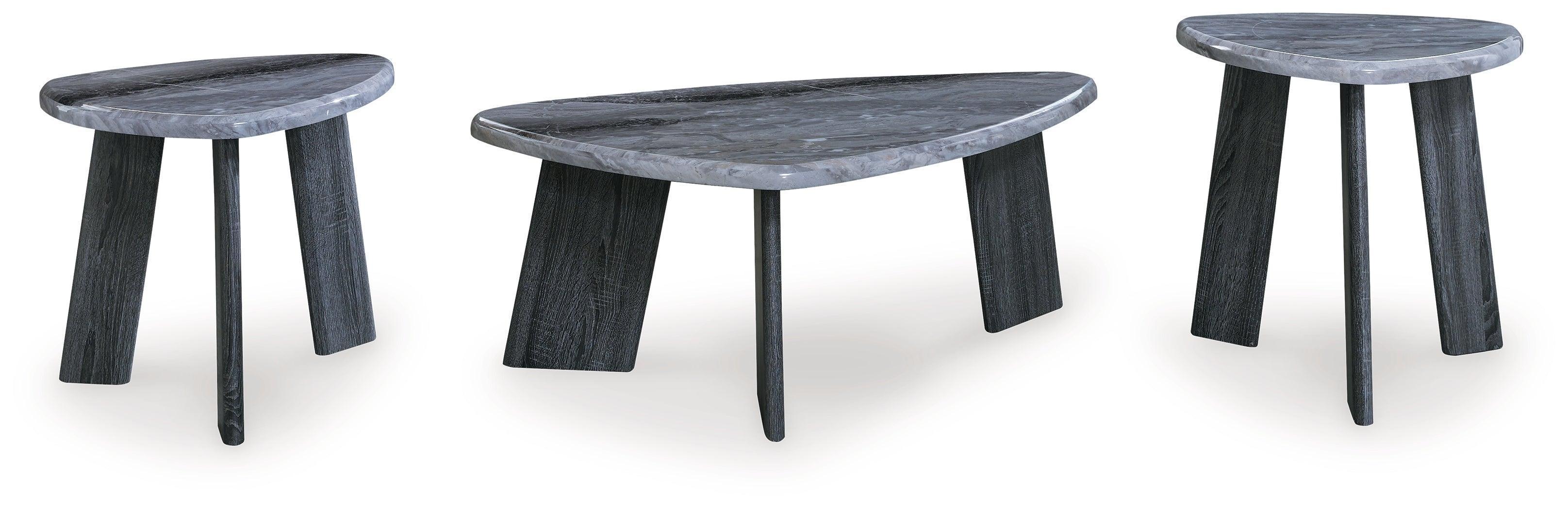Bluebond Gray Table (Set of 3) - Image 2