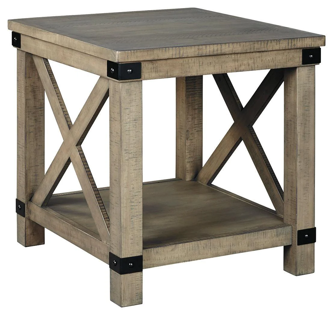 Aldwin Gray End Table - Image 2