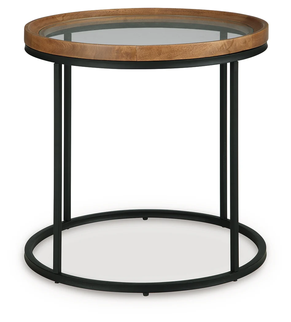 Noraluna Medium Brown End Table - Image 3