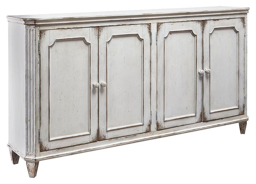 Mirimyn Antique White Accent Cabinet - Image 2
