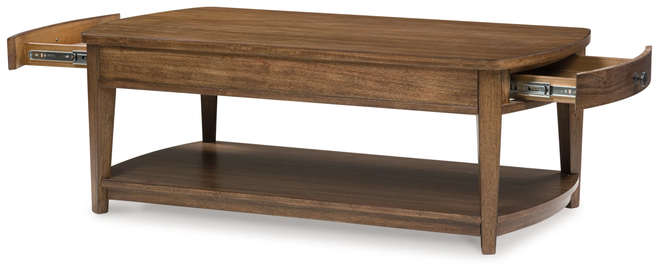 Burkbyer Brown Coffee Table - Image 3