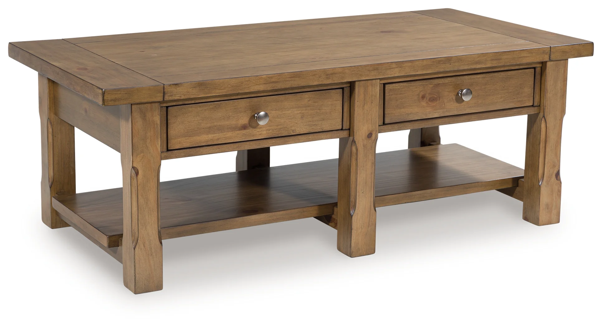 Vandenmore Medium Brown Coffee Table - Image 2