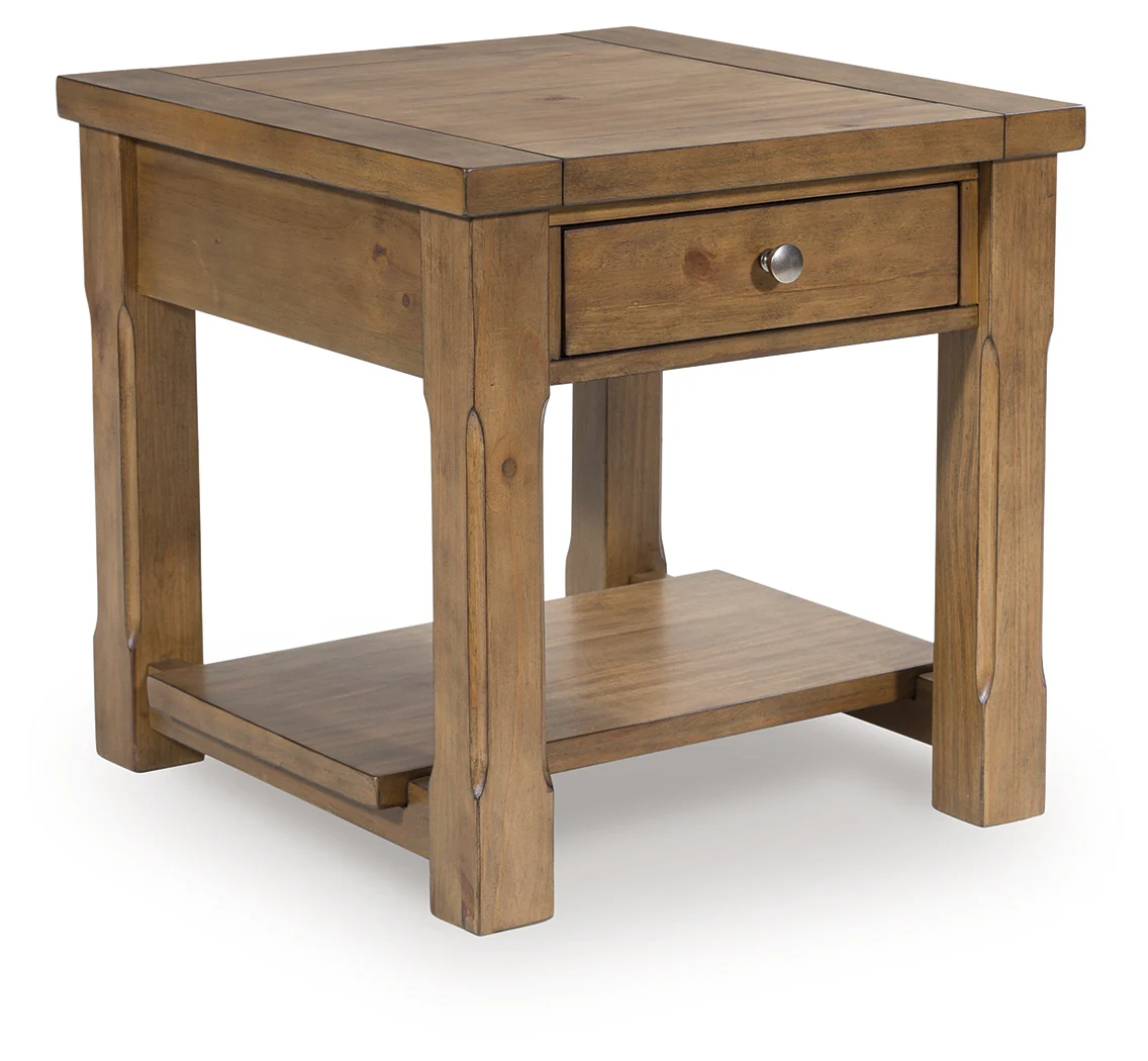 Vandenmore Medium Brown End Table - Image 2