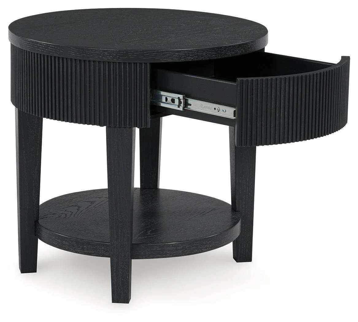 Marstream Black End Table - Image 3
