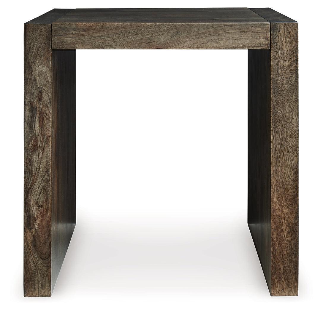 Dreggan Brown End Table - Image 3