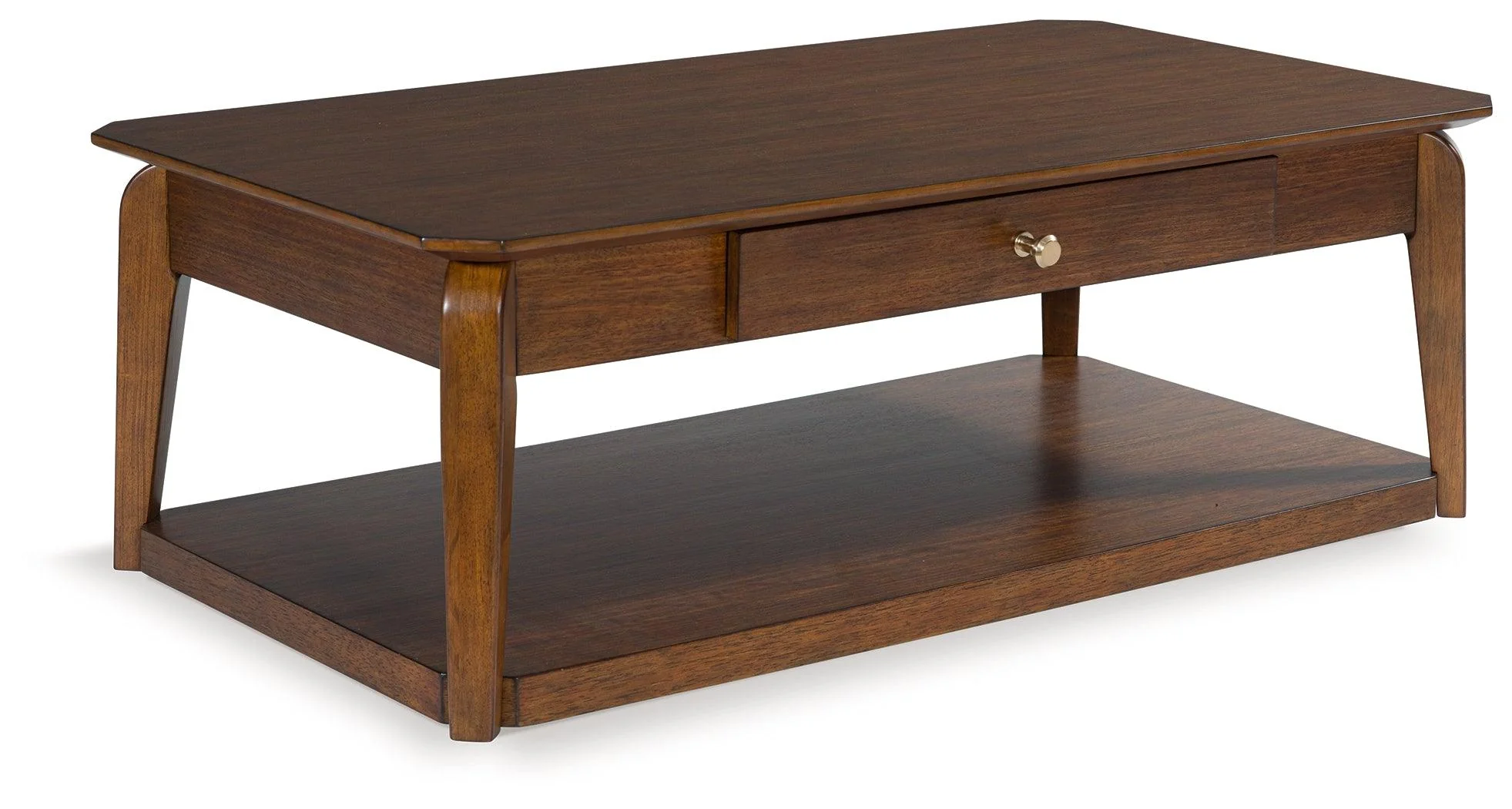 Trenmour Medium Brown Coffee Table - Image 1