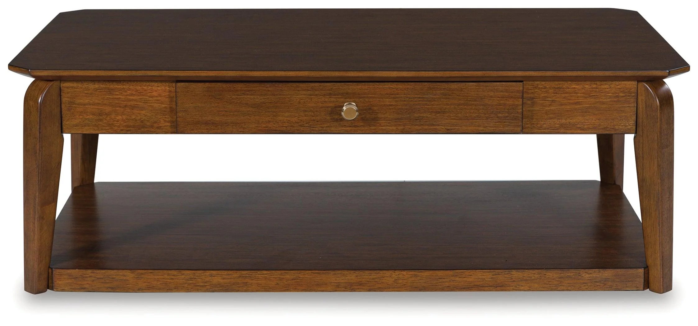 Trenmour Medium Brown Coffee Table - Image 3